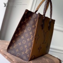 LV  M45039  原版皮 ONTHEGO購物袋