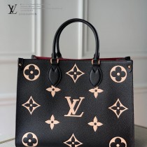 LV  M45494-02 原版皮ONTHEGO 中號手袋購物袋