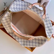 LV 41372 大號白格原版皮新款Speedy枕頭包