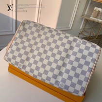 LV 41372 大號白格原版皮新款Speedy枕頭包