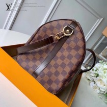 LV 41367  中號棋盤格原版皮新款Speedy枕頭包