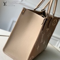 LV  M45494-01 原版皮ONTHEGO 中號手袋購物袋