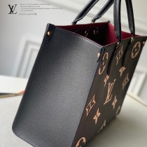 LV  M45494-02 原版皮ONTHEGO 中號手袋購物袋