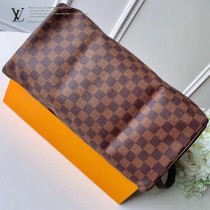 LV 41366 大號棋盘格原版皮新款Speedy枕頭包
