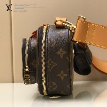 LV M45672 原版皮走秀款郵差包