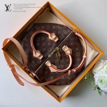 LV 41112  中號原版皮新款Speedy枕頭包