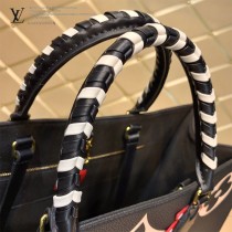 LV M45372-02  原版皮新款  OnTheGo 大號手袋購物袋