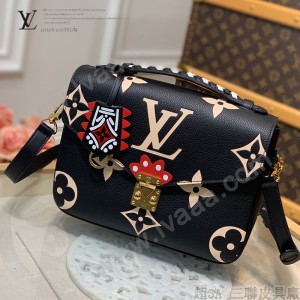 LV  原版皮 M45385-01  Pochette Métis 手袋