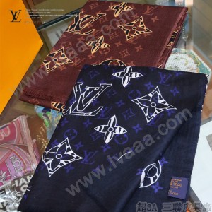 Lv高端印染工藝羊絨長巾