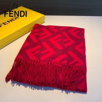 Fendi老花FF字母款圍巾
