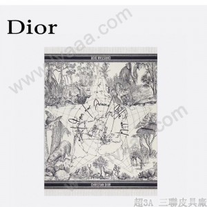 DIOR 原單最新元素大披肩蓋毯毛毯