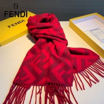 Fendi老花FF字母款圍巾