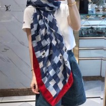 Lv高端印染工藝羊絨長巾