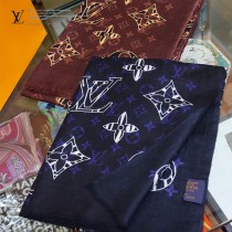 LV動物花紋長巾