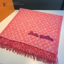 LV官方正品中性款山羊絨圍巾