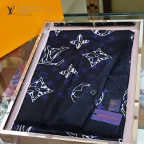 LV動物花紋長巾