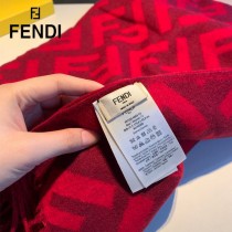 Fendi老花FF字母款圍巾