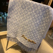 LV官方正品中性款山羊絨圍巾
