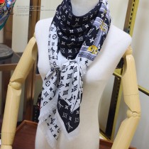 LV秋冬新品頂級絲絨大方巾