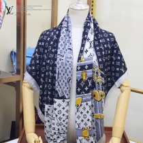 LV秋冬新品頂級絲絨大方巾