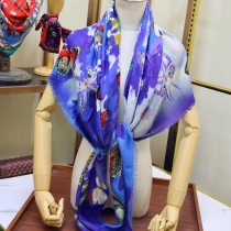華倫天奴高端頂級進口純羊絨方巾