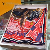 LV絲絨大方巾Privé 方巾
