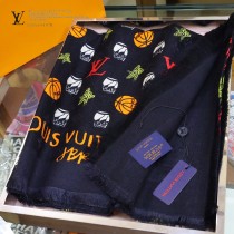 lv新款 原單Jonas Wood X Louis Vuitton Monogram 披肩