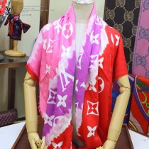 LV 原單絲羊絨Escale Monogram 披肩
