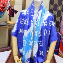 LV 原單絲羊絨Escale Monogram 披肩