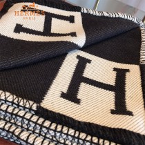 HERMES原單品質H字母羊絨毯