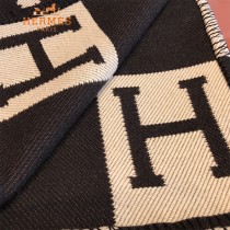 HERMES原單品質H字母羊絨毯