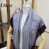 Dior專櫃同步上新D絲帶飾邊長巾