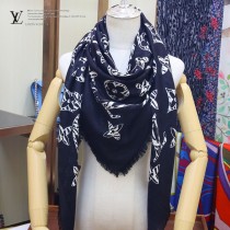 LV新款動物紋理Giant Jungle Monogram 披肩
