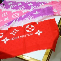 LV 原單絲羊絨Escale Monogram 披肩