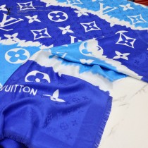 LV 原單絲羊絨Escale Monogram 披肩