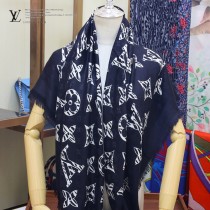 LV新款動物紋理Giant Jungle Monogram 披肩