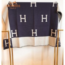 HERMES原單品質H字母羊絨毯