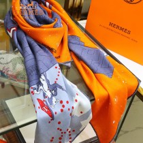 HERMES愛馬仕科學家的幻想系列爆款羊絨方巾