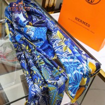 HERMES 獅子之城系列爆款羊絨方巾