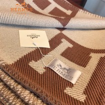 HERMES原單品質H字母羊絨毯