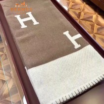 HERMES原單品質H字母羊絨毯