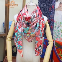 HERMES 獅子之城系列爆款羊絨方巾
