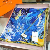 HERMES 獅子之城系列爆款羊絨方巾