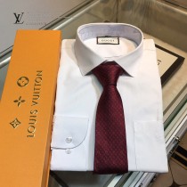LV原單真絲提花男士領帶