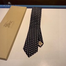 Burberry 2020新款男士領帶超重工刺繡