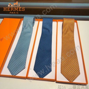 HERMES男士新款領帶系列 馬蹬領帶