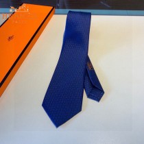 HERMES男士新款領帶系列原單真絲H提花領帶