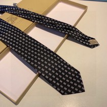 Burberry 2020新款男士領帶超重工刺繡