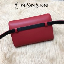 YSL  634895-01  原版皮聖羅蘭KATE真皮腰包