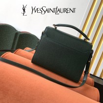 YSL 532753-02   原版皮聖羅蘭新款小號Cassandra手腕款郵差包